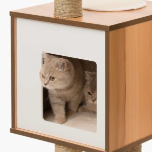Vesper Arbre à chat Haute, Noyer