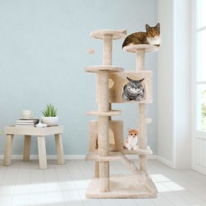 Petonaut 136 cm Arbre à chat multi-niveau