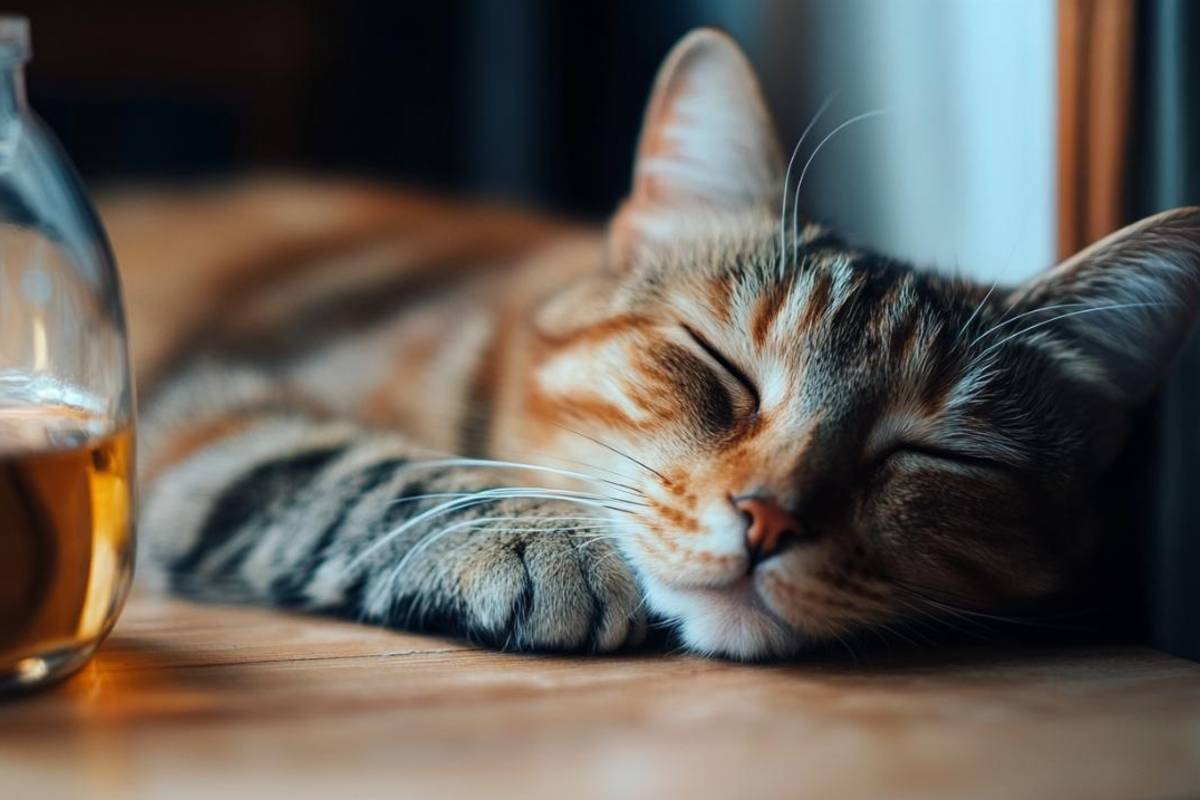 chat détendu